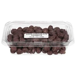 JLM Manufacturing Dark Chocolate Peanuts 12 oz