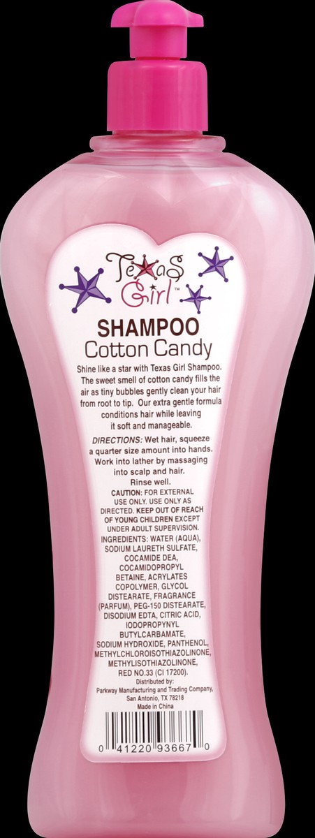 slide 4 of 4, Texas Girl Cotton Candy Shampoo, 12 oz