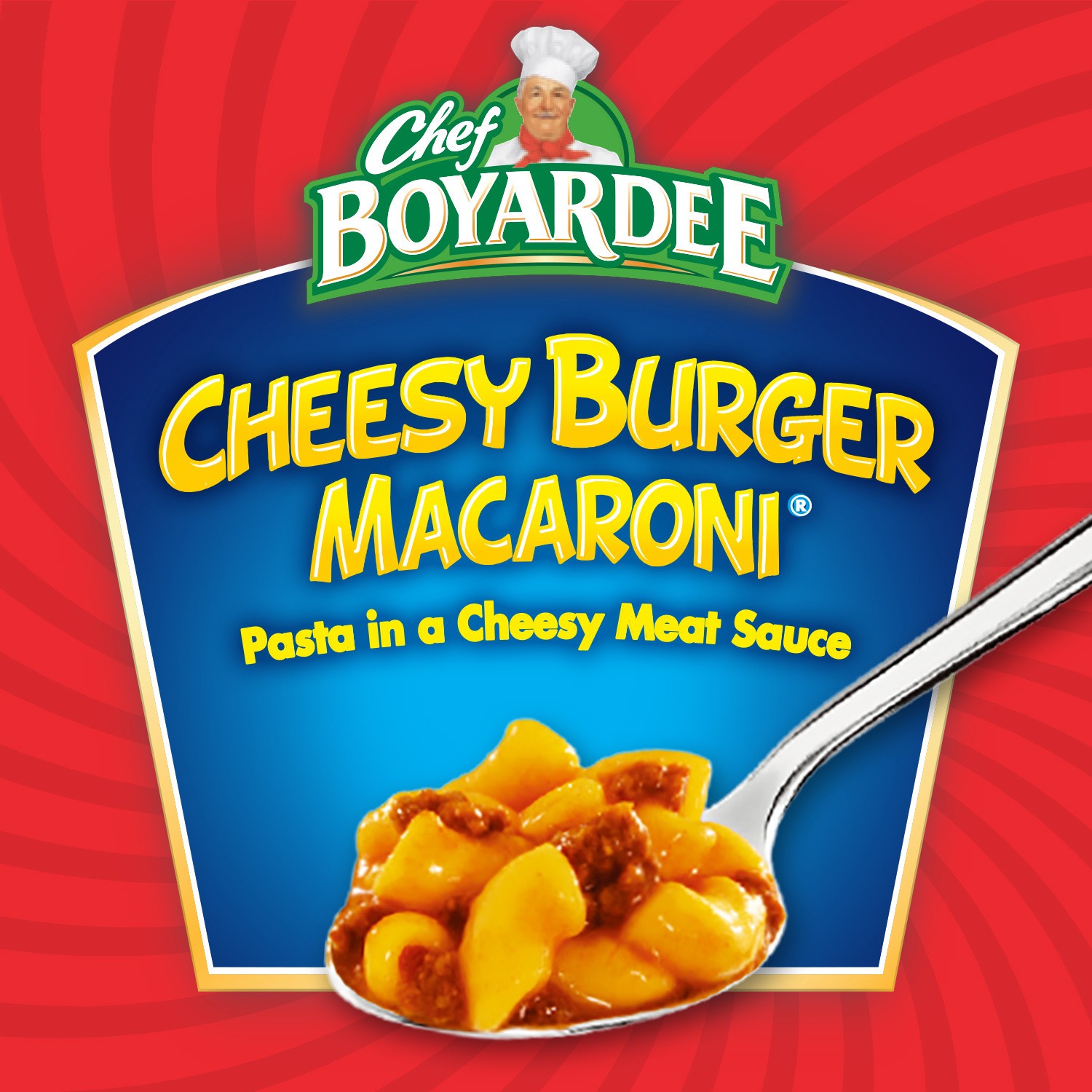 slide 4 of 5, Chef Boyardee Cheesy Burger Macaroni 15 oz, 15 oz