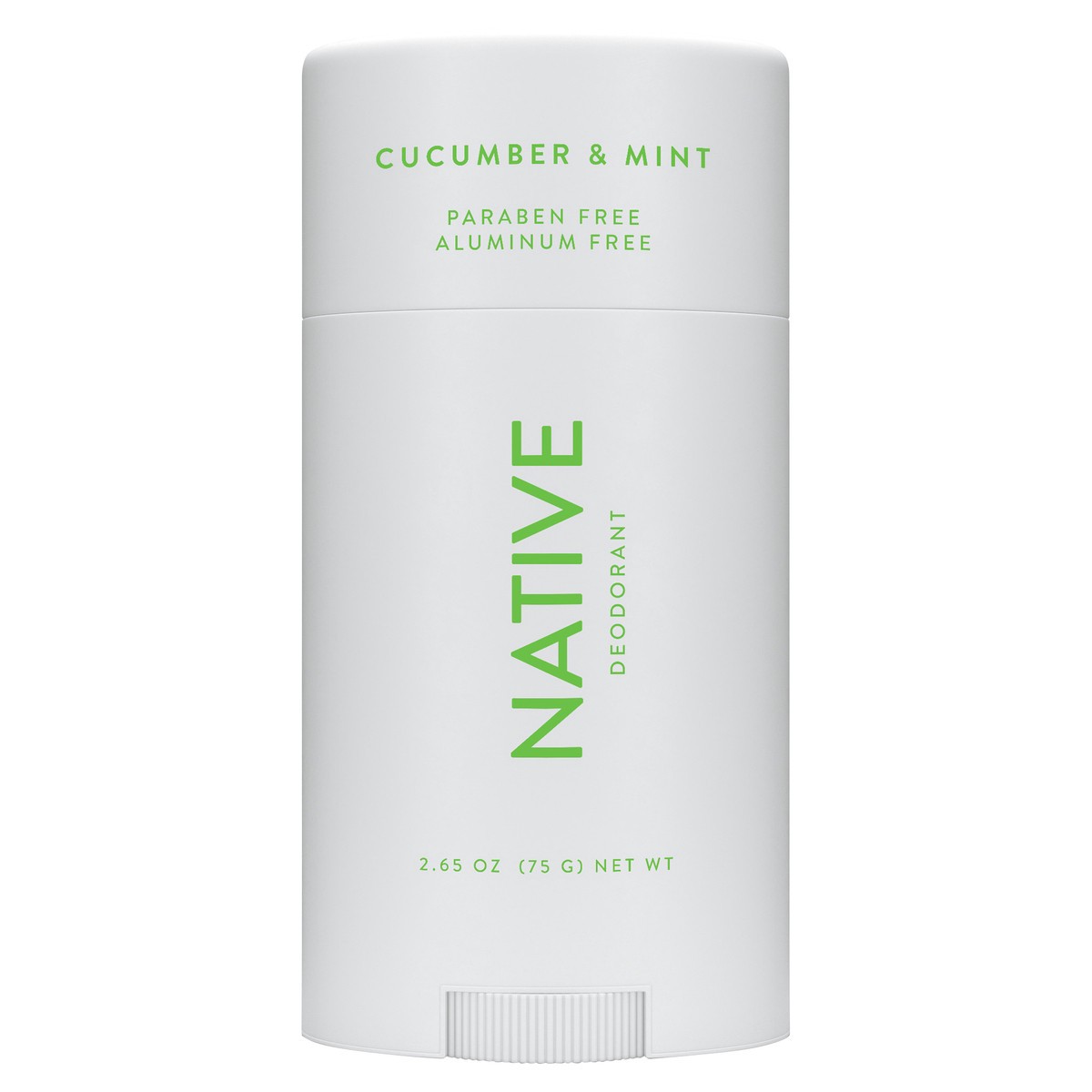 slide 1 of 3, Native Deodorant, Cucumber & Mint, Aluminum Free, for Women and Men, 2.65 oz, 2.65 oz