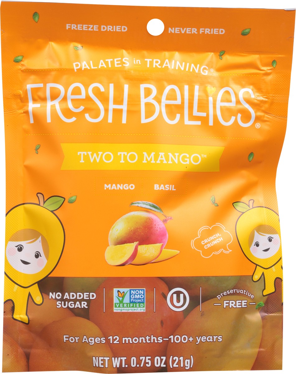 slide 6 of 9, Fresh Bellies Two To Mango Snack Toddler 0.75 oz, 1 ct