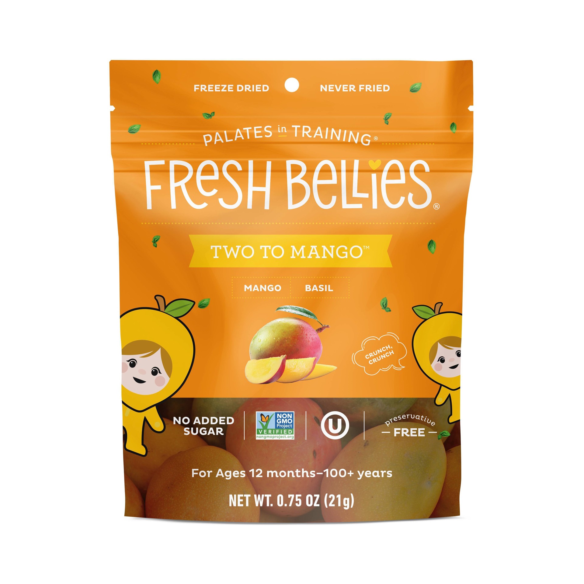 slide 1 of 2, Fresh Bellies Two To Mango Toddler Snacks, 75 oz