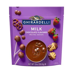 Ghirardelli Milk Chocolate Flavored Melting Wafers 10 oz