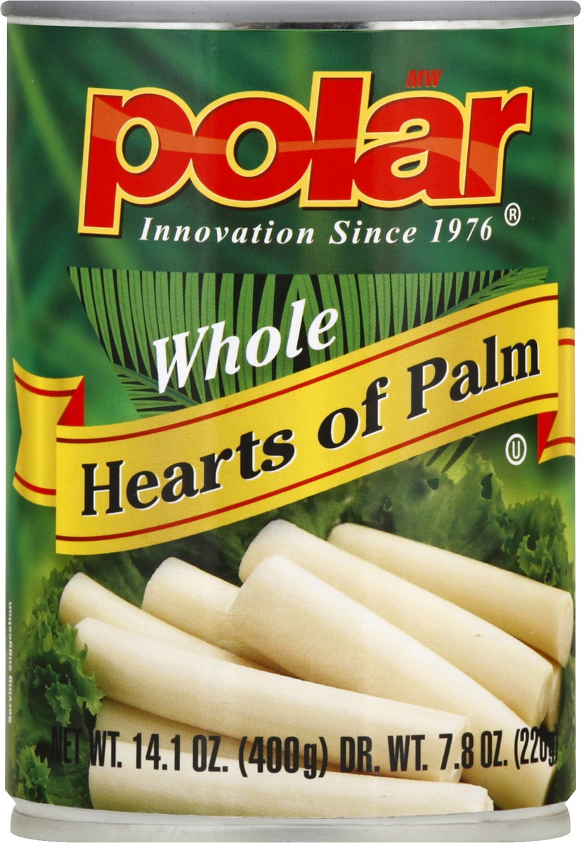 slide 3 of 10, Polar Whole Hearts Of Palm, 14.1 oz