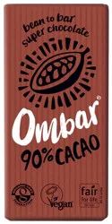 Ombar 90% Cacao Chocolate Bar