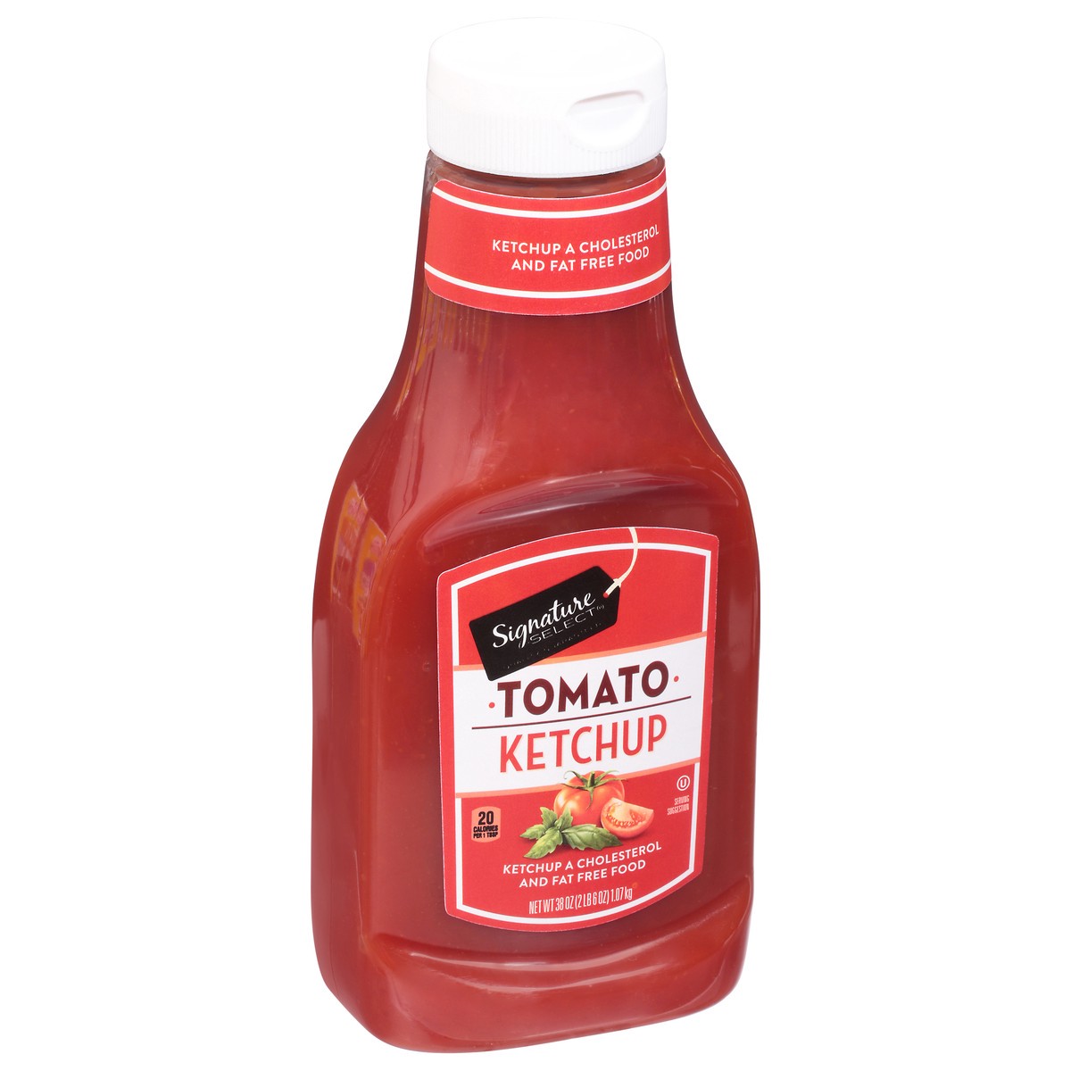 slide 2 of 9, Signature Select Tomato Ketchup 38 oz, 