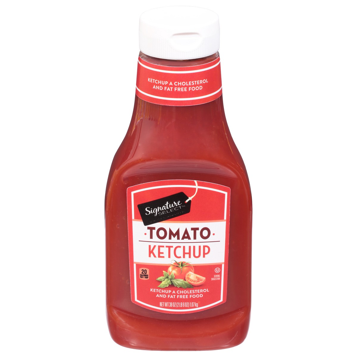 slide 1 of 9, Signature Select Tomato Ketchup 38 oz, 