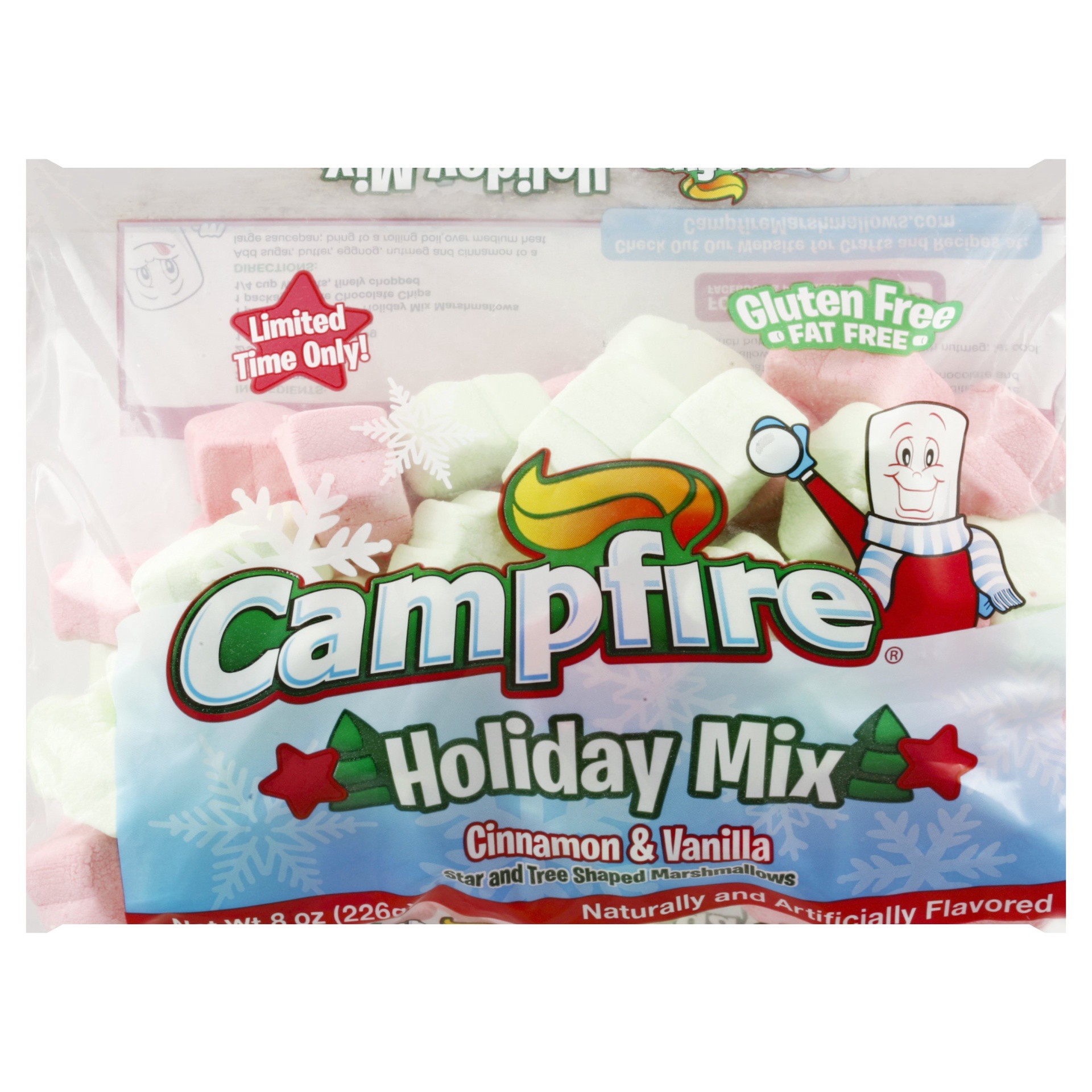 slide 1 of 1, Campfire Holiday Mix, Cinnamon & Vanilla Marshmallow, 8 oz