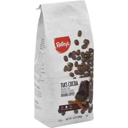Raley's Coffee, Ground, Medium, Tia's Cocoa 12 oz