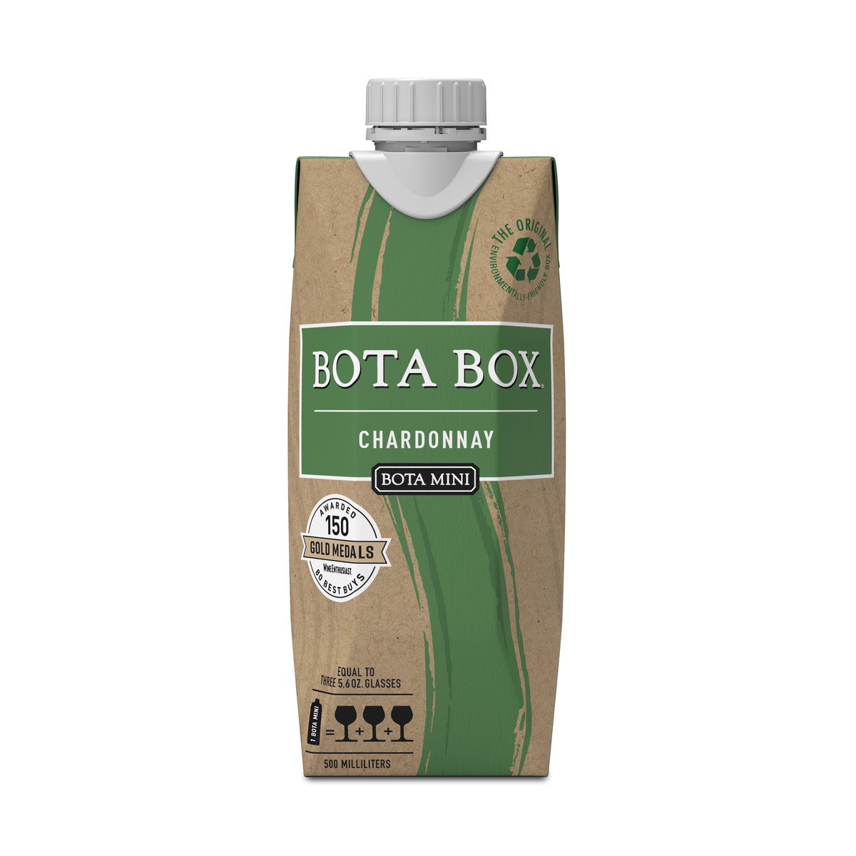 slide 1 of 9, Bota Box Chardonnay, 500 ml