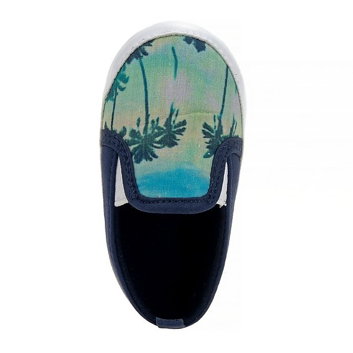 slide 3 of 4, Joseph Allen Size 6-9 Palm Trees Twin Gore Slip On Shoe, 1 ct