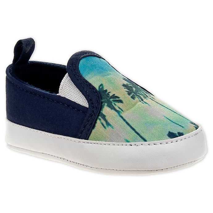 slide 1 of 4, Joseph Allen Size 6-9 Palm Trees Twin Gore Slip On Shoe, 1 ct