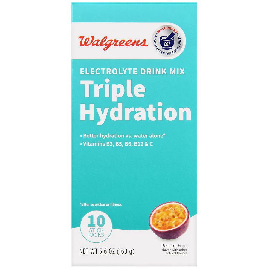 slide 2 of 5, Walgreens Triple Hydration, 10 ct