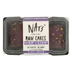 Nats Rawline Raspberry & Blueberry Raw & Vegan Cakes
