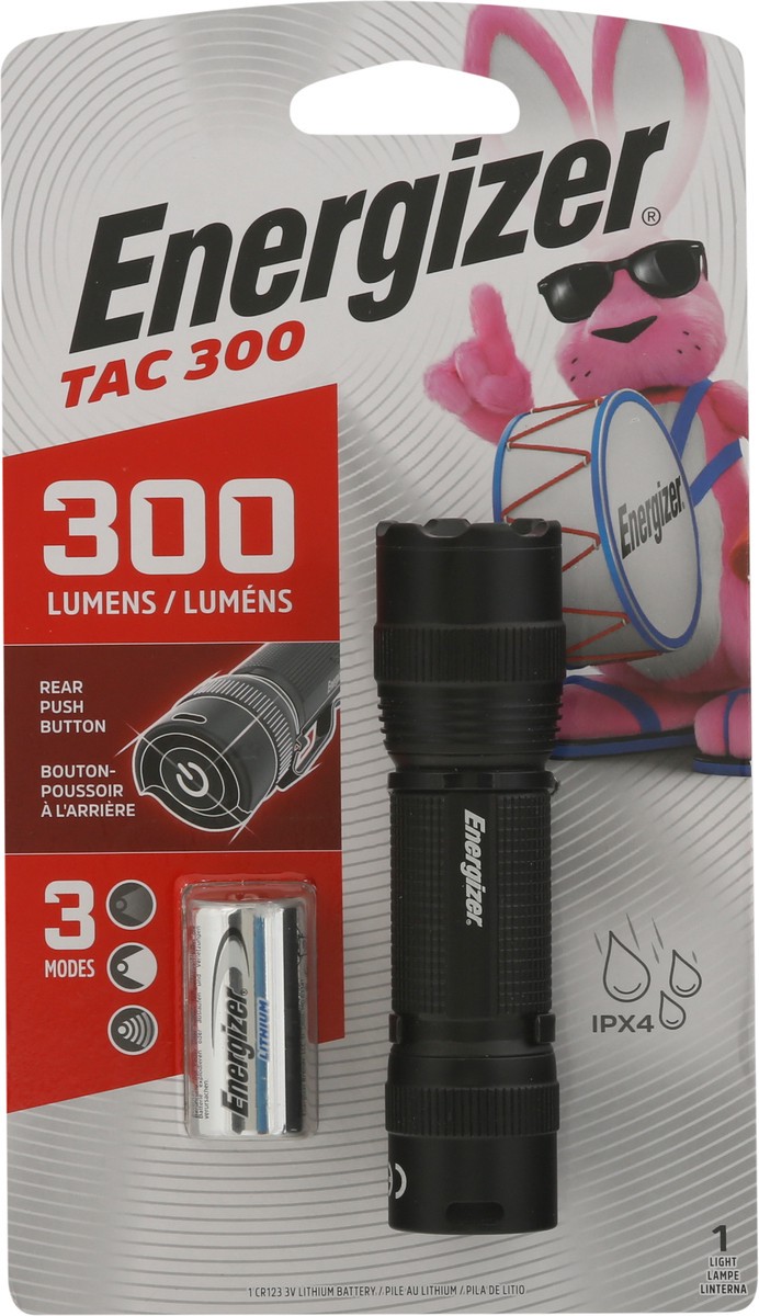 slide 6 of 9, Energizer Tac 300 Flashlight 1 ea, 2 ct