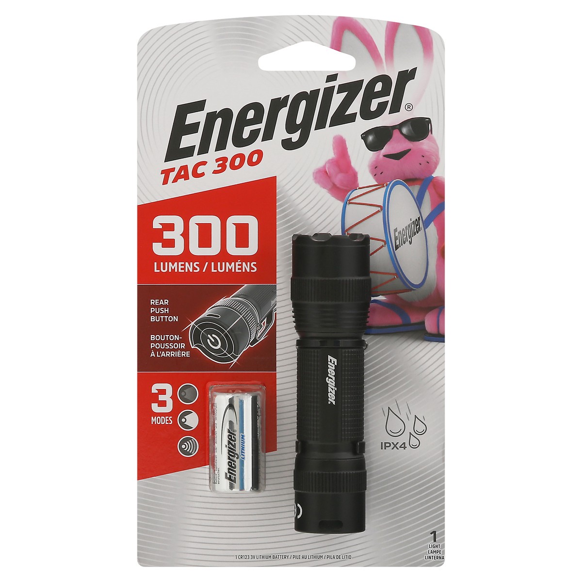 slide 1 of 9, Energizer Tac 300 Flashlight 1 ea, 2 ct