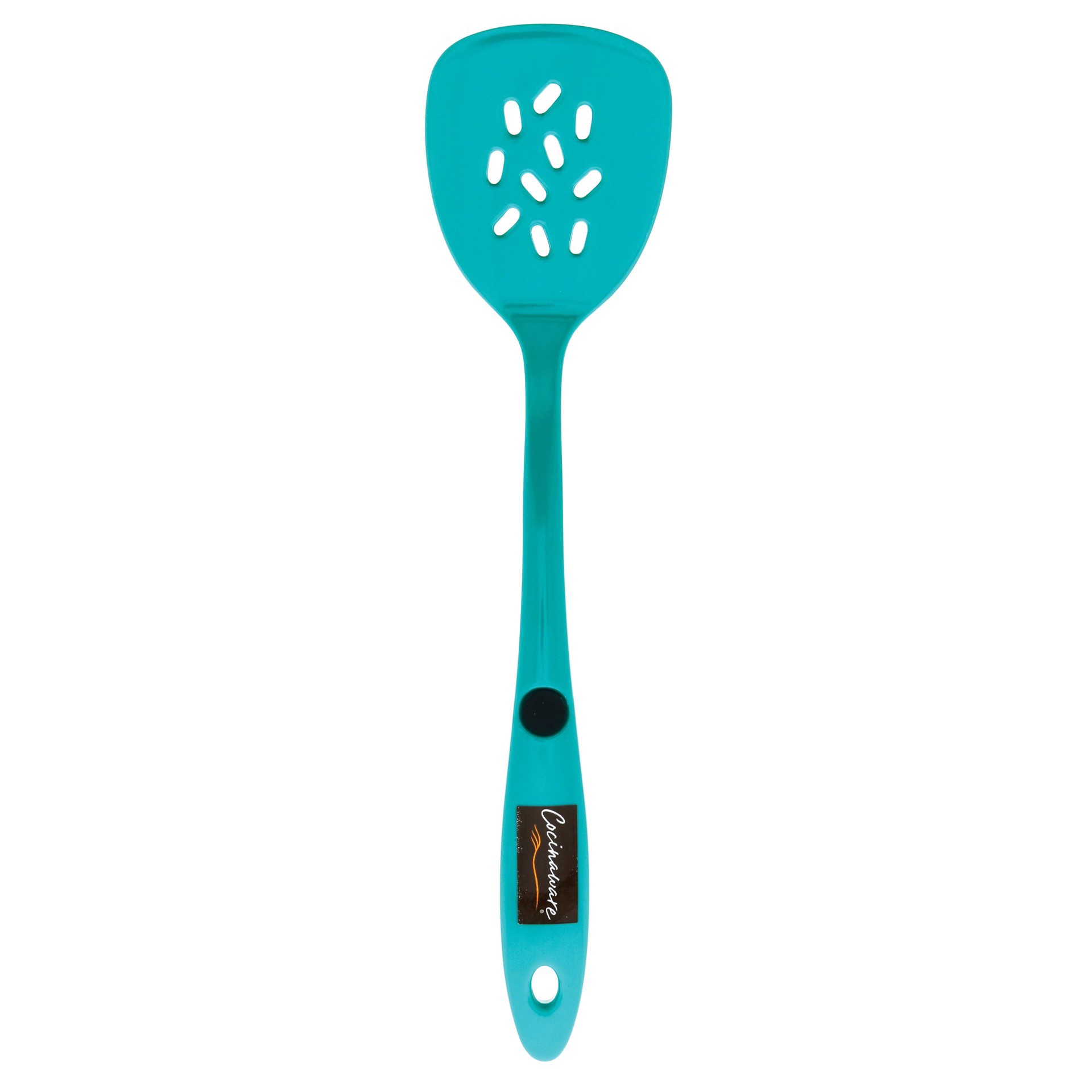 slide 1 of 1, Cocinaware Aqua Melamine Slotted Turner, 1 ct