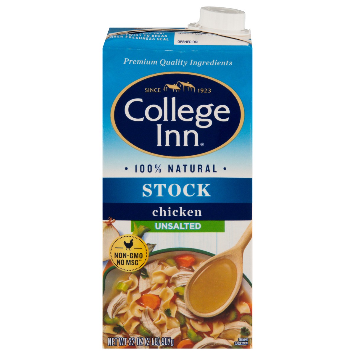 slide 4 of 11, College Inn Unsalted Bold Chicken Stock 32 oz, 32 oz