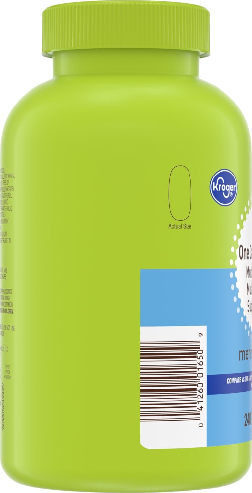 slide 4 of 4, Kroger One Daily Mens Multivitamin, 240 ct