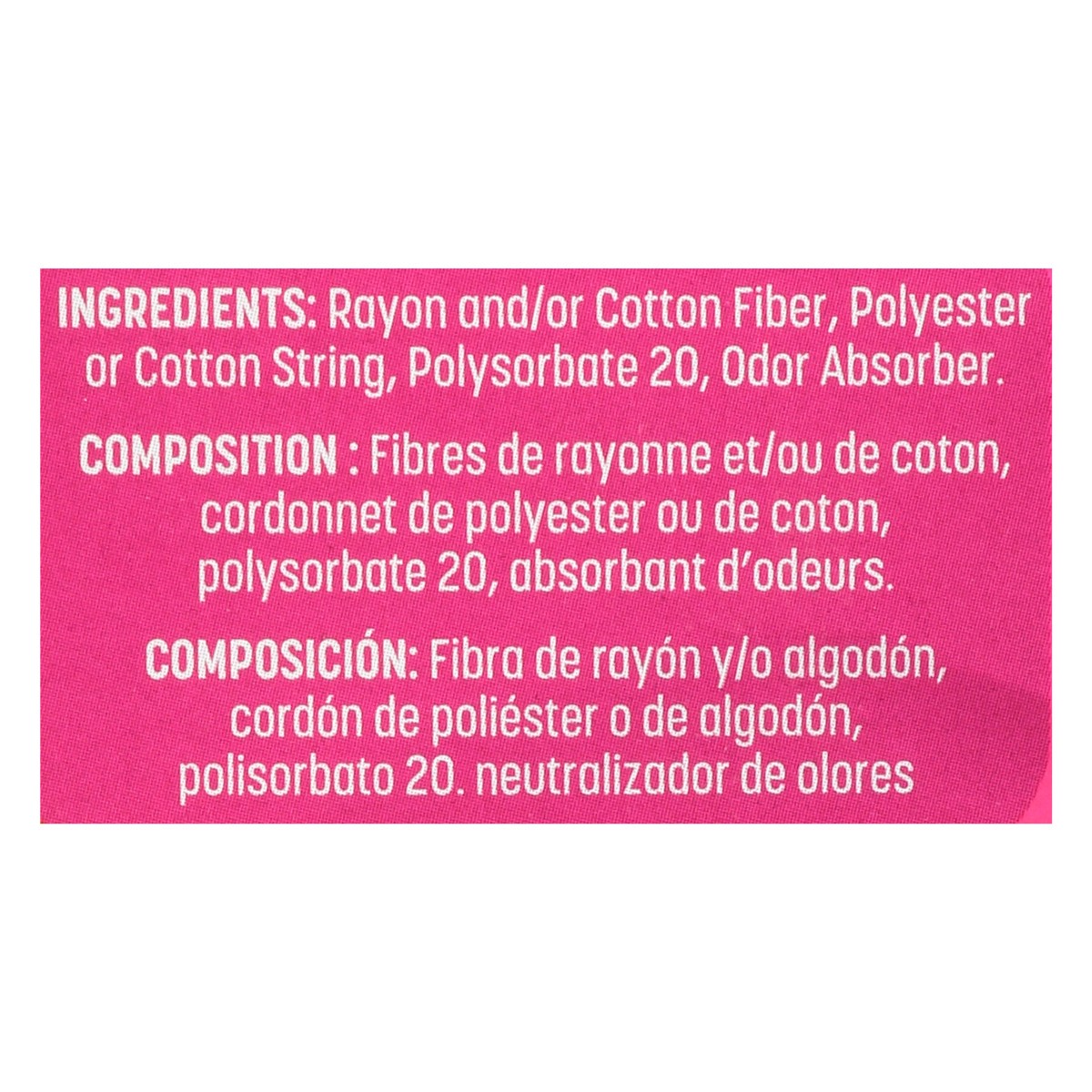 slide 3 of 9, Playtex Sport Odor Sheild Reg, 16 ct