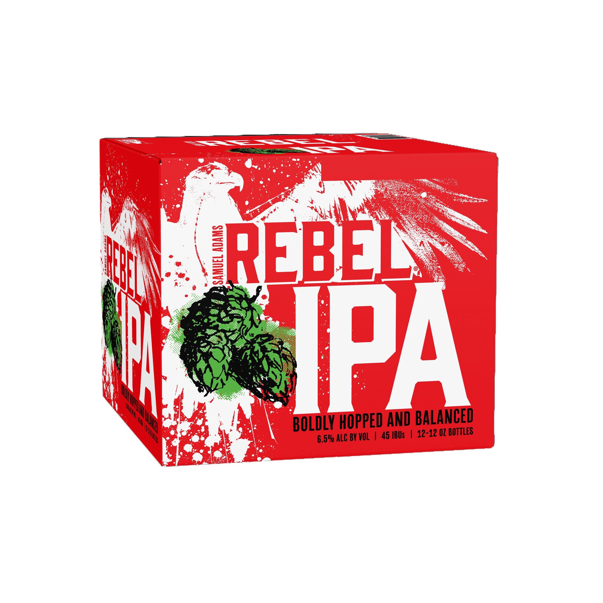 slide 1 of 6, Samuel Adams Rebel IPA, 12 ct; 12 fl oz