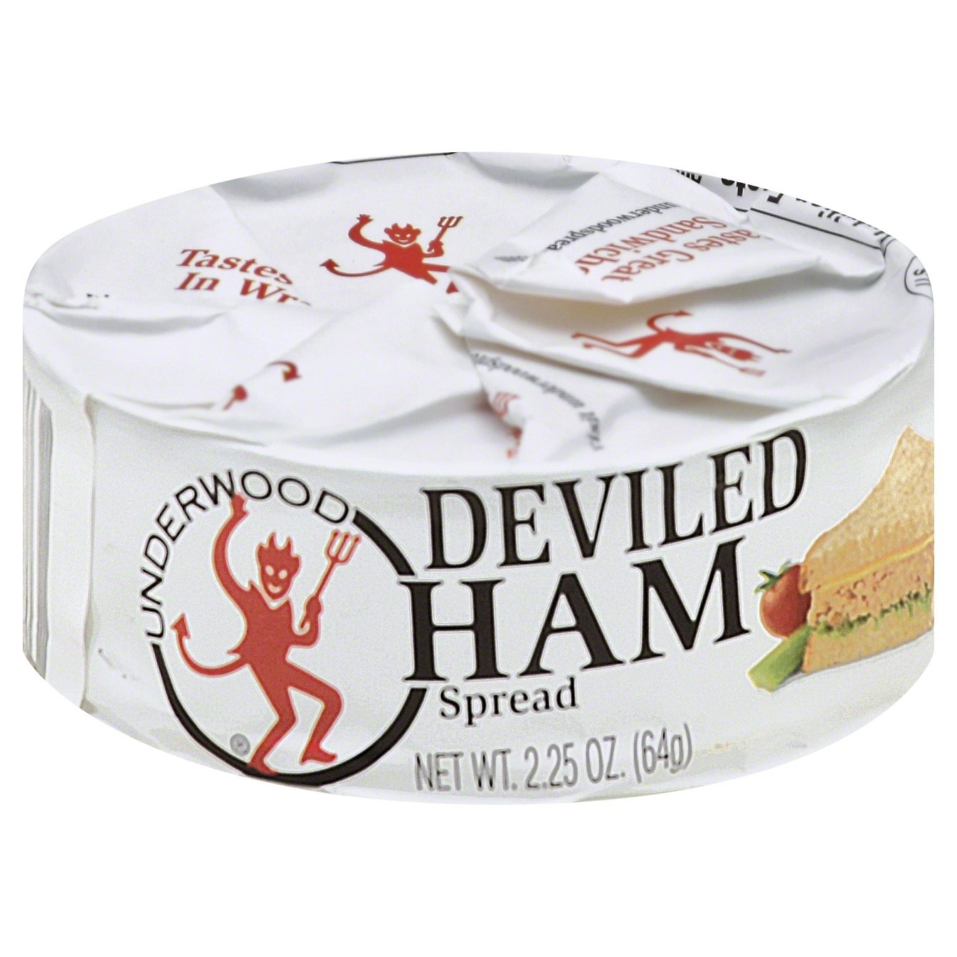 slide 1 of 2, Underwood Deviled Ham Spread 2.25 oz, 2.25 oz