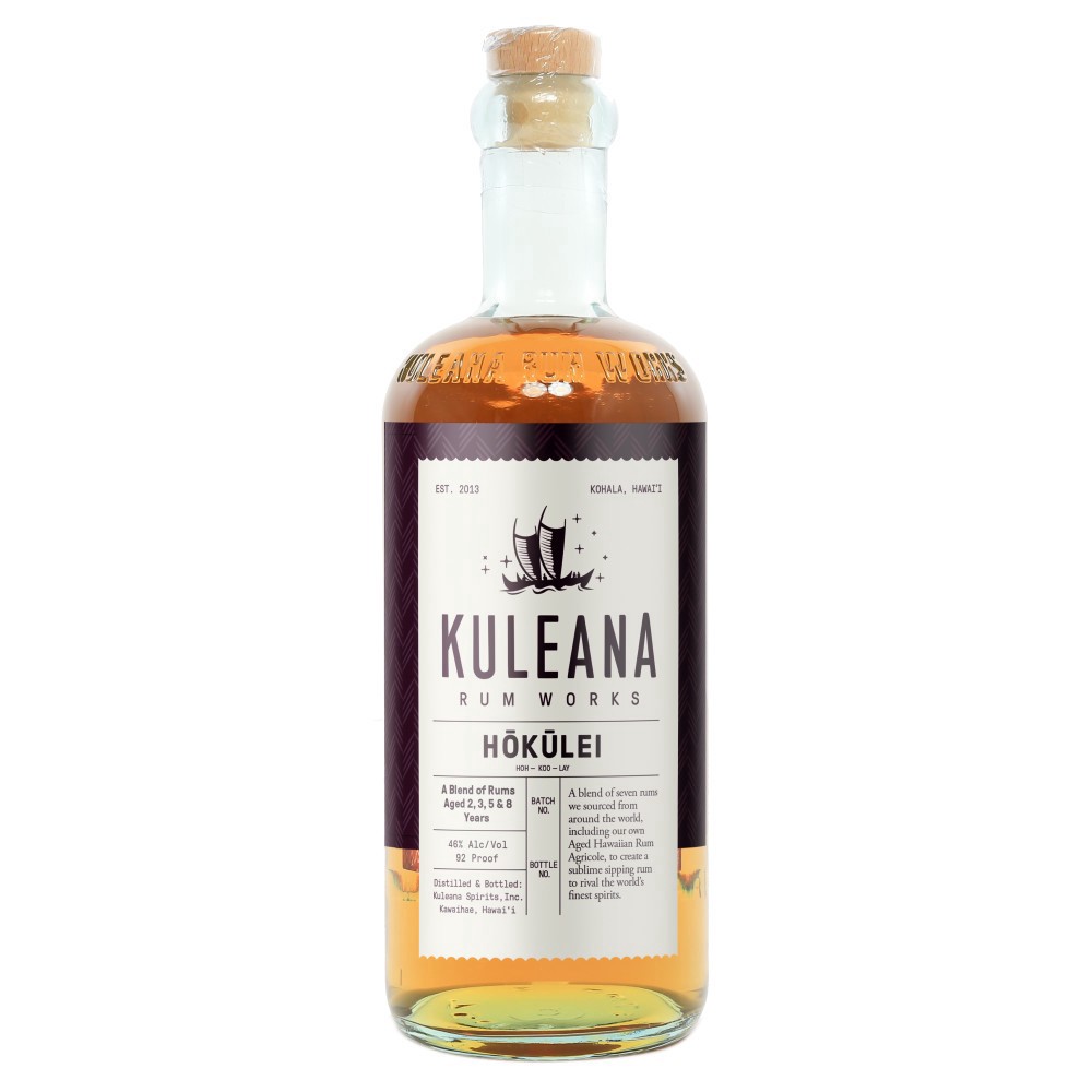 slide 1 of 1, Kuleana Rumworks - Hokulei, 750 ml