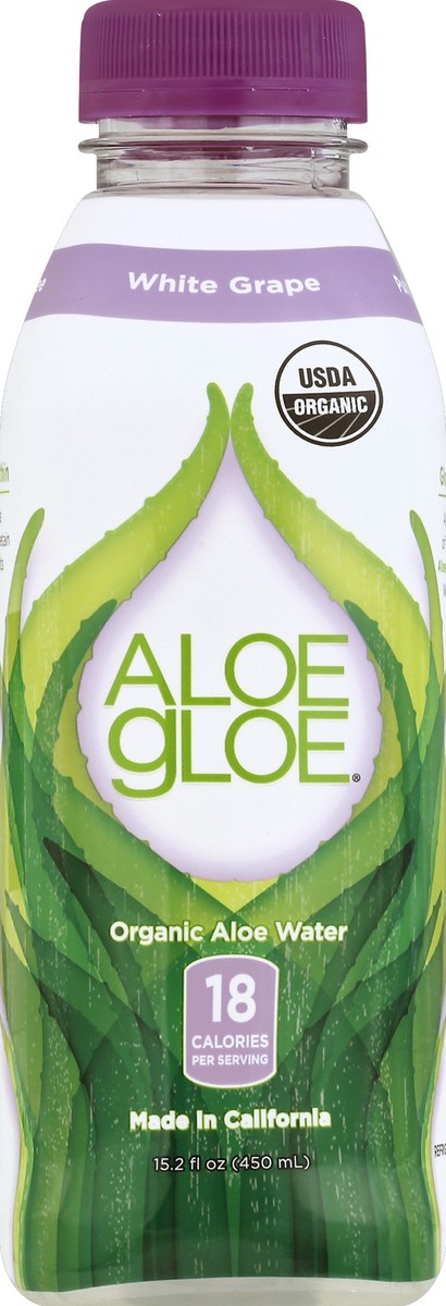 slide 4 of 4, Aloe Gloe White Grape, 15.2 fl oz