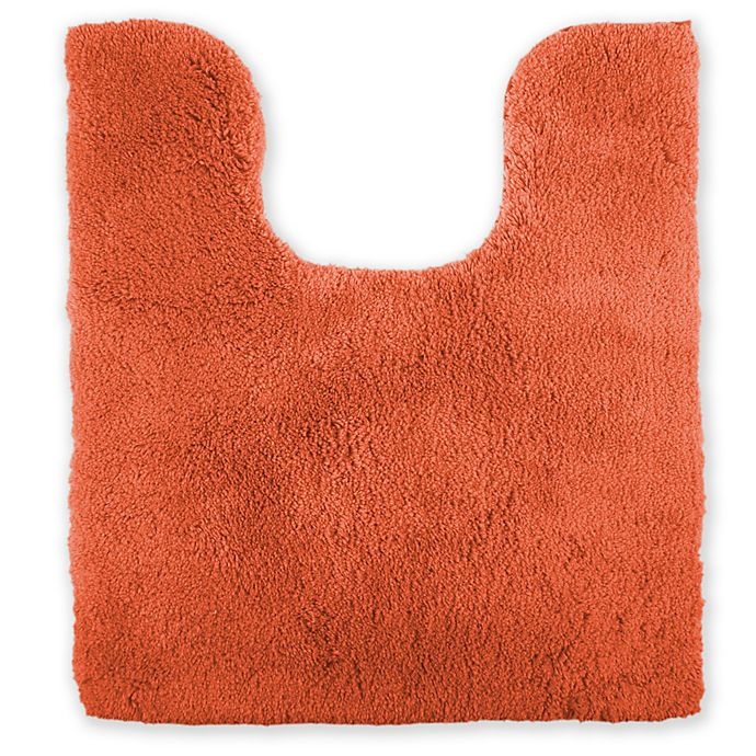 slide 1 of 1, Wamsutta Ultra Soft Contour Bath Rug - Coral, 1 ct