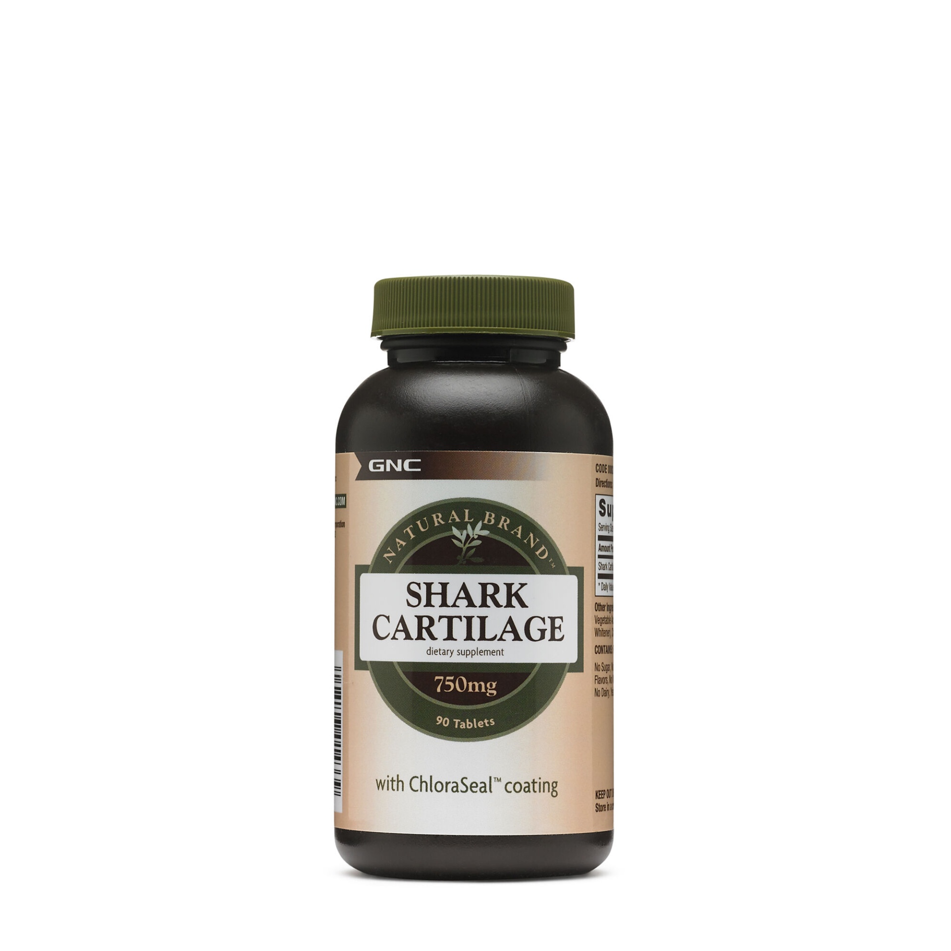 slide 1 of 1, GNC Natural Brand Shark Cartilage, 90 ct