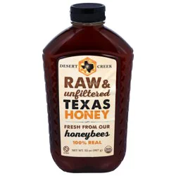 Desert Creek Honey Raw & Filtered Texas Honey 32 oz
