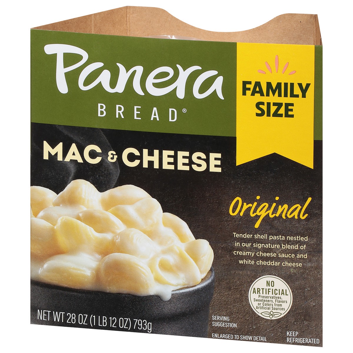 slide 10 of 11, Panera Bread Family Size Mac & Cheese, Microwave Meal, 28 OZ Bowl (Vegetarian), 1 ct