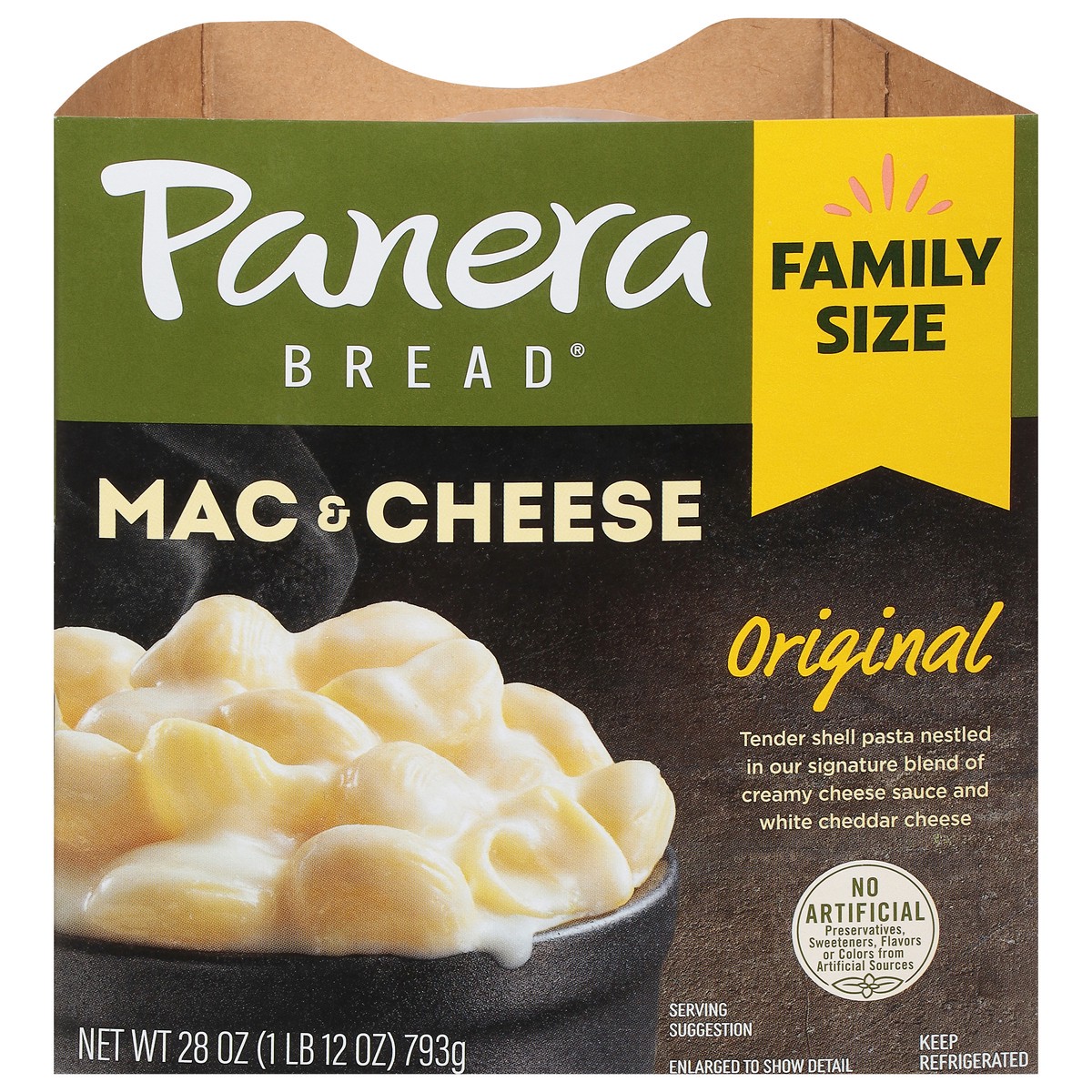 slide 4 of 11, Panera Bread Family Size Mac & Cheese, Microwave Meal, 28 OZ Bowl (Vegetarian), 1 ct