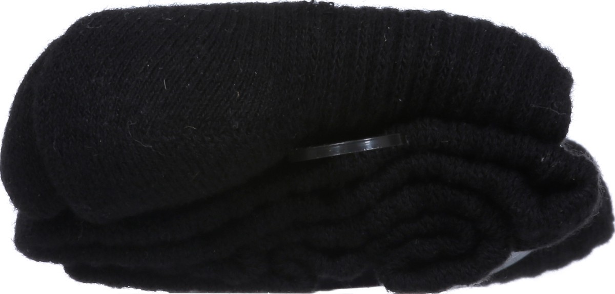 slide 9 of 9, MD Ribbed Cotton Cushion Compression Socks, 1 ct