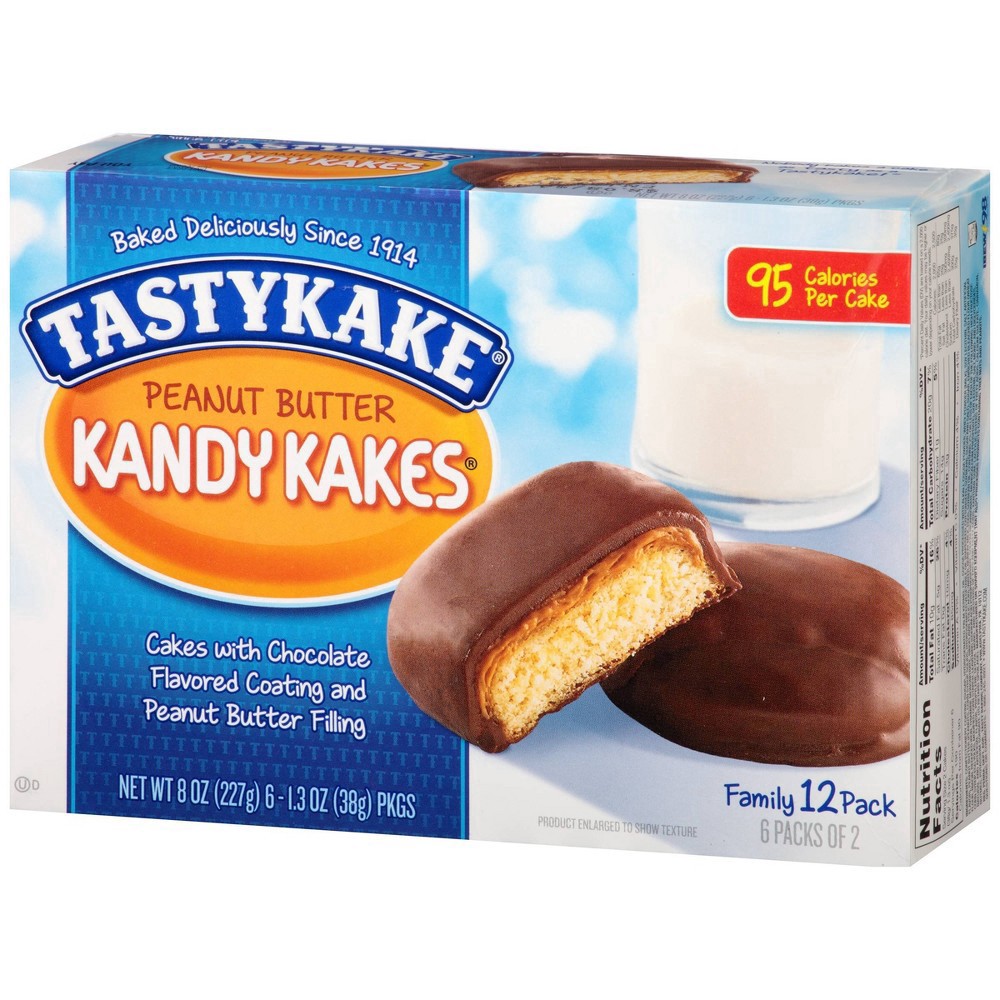 slide 9 of 11, Tastykake Peanut Butter Kandy Kakes - 6ct/8oz, 6 ct; 8 oz