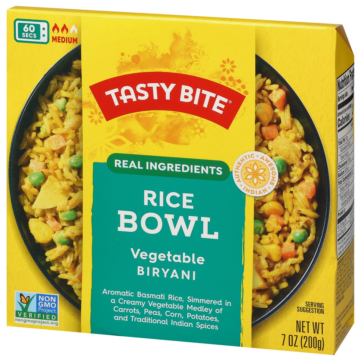 slide 10 of 13, Tasty Bite Bowl Biryani Rice Vgtble, 7 oz