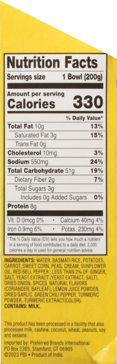 slide 2 of 13, Tasty Bite Bowl Biryani Rice Vgtble, 7 oz
