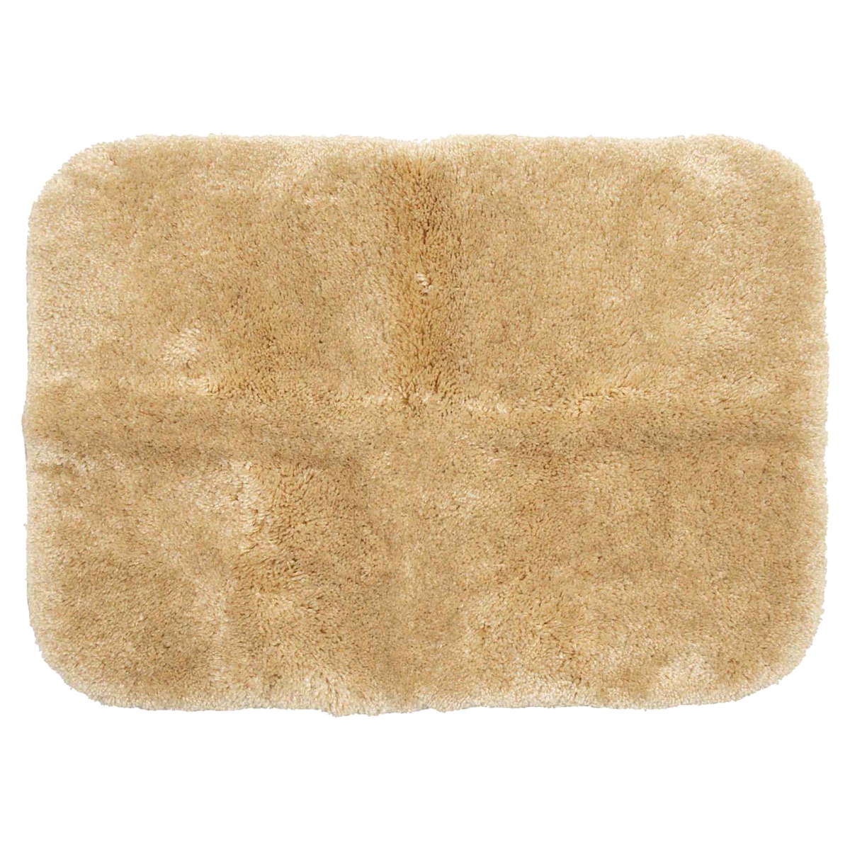 slide 1 of 1, Mohawk Plush Bath Rug, Sand, 17 in x 24 in