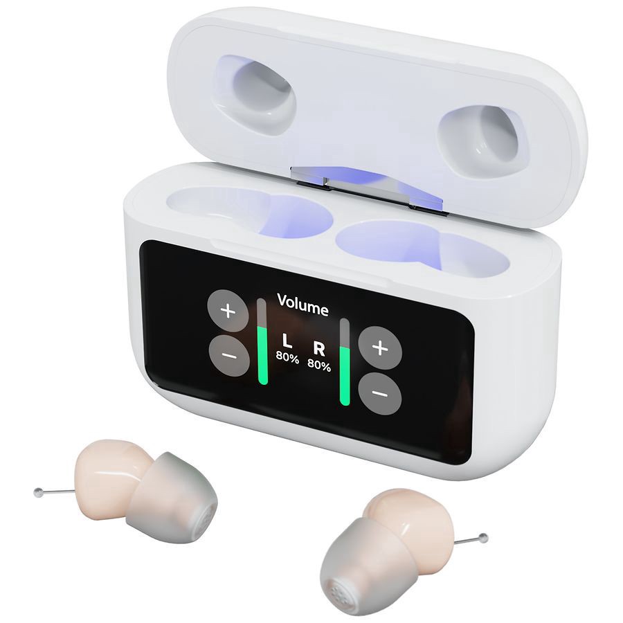 slide 5 of 5, Audien Hearing Atom X Rechargeable OTC Hearing Aids, 1 ct