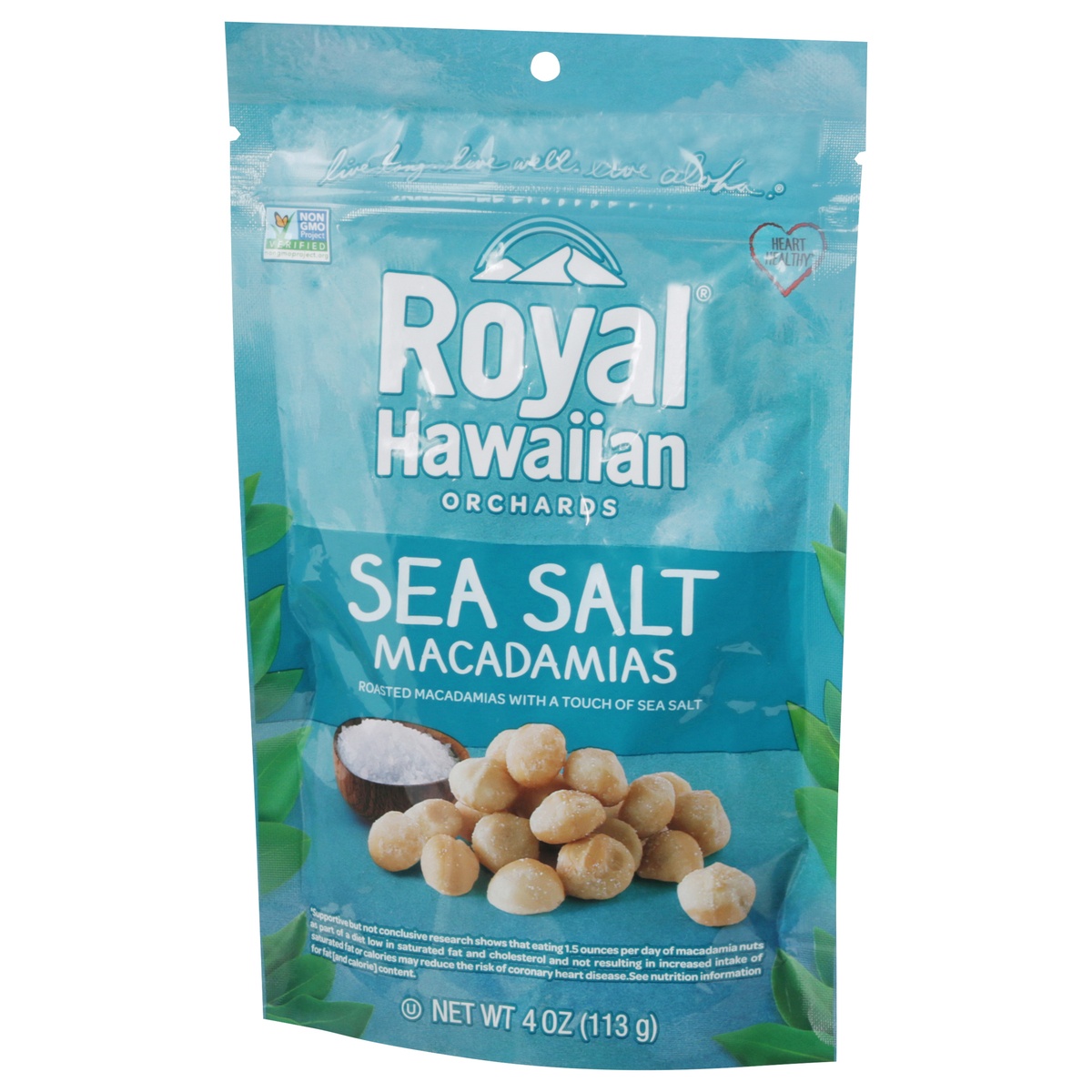 slide 3 of 11, Royal Hawaiian Sea Salt Macadamias Nuts, 5 oz