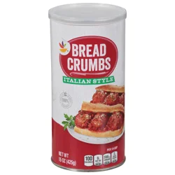 Giant Bread Crumbs Italian Style