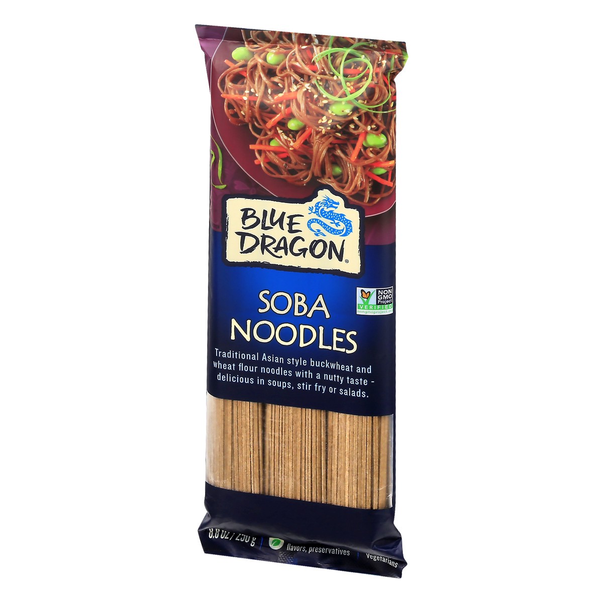 slide 6 of 9, Blue Dragon Soba Noodles, 8.8 oz