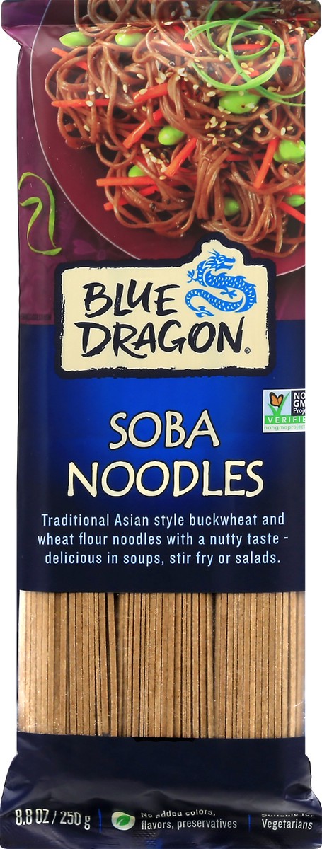 slide 8 of 9, Blue Dragon Soba Noodles, 8.8 oz