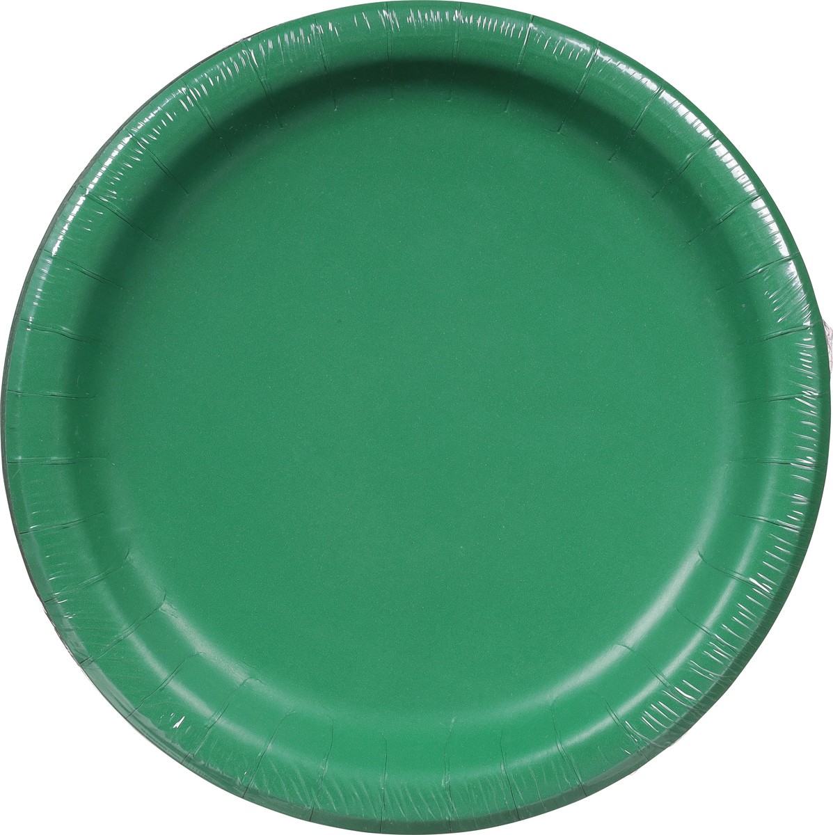 slide 7 of 11, Touch of Color Emerald Green Plates 24 ea, 24 ct