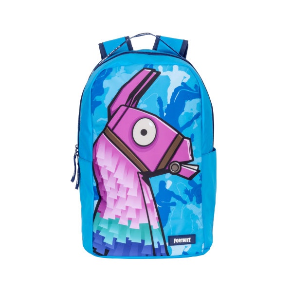 slide 1 of 1, Fortnite Character Backpack With 13'' Laptop Pocket, Llama, Blue, 1 ct
