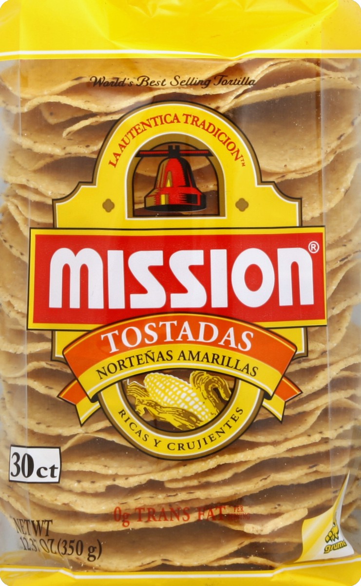 slide 2 of 3, Mission Tostadas 30 ea, 30 ct