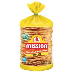 Mission Tostadas Norteñas Amarillas, 30 Count