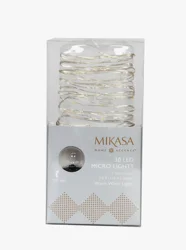 Mikasa LED Wire Micro Light, Soft White, 30 Lights