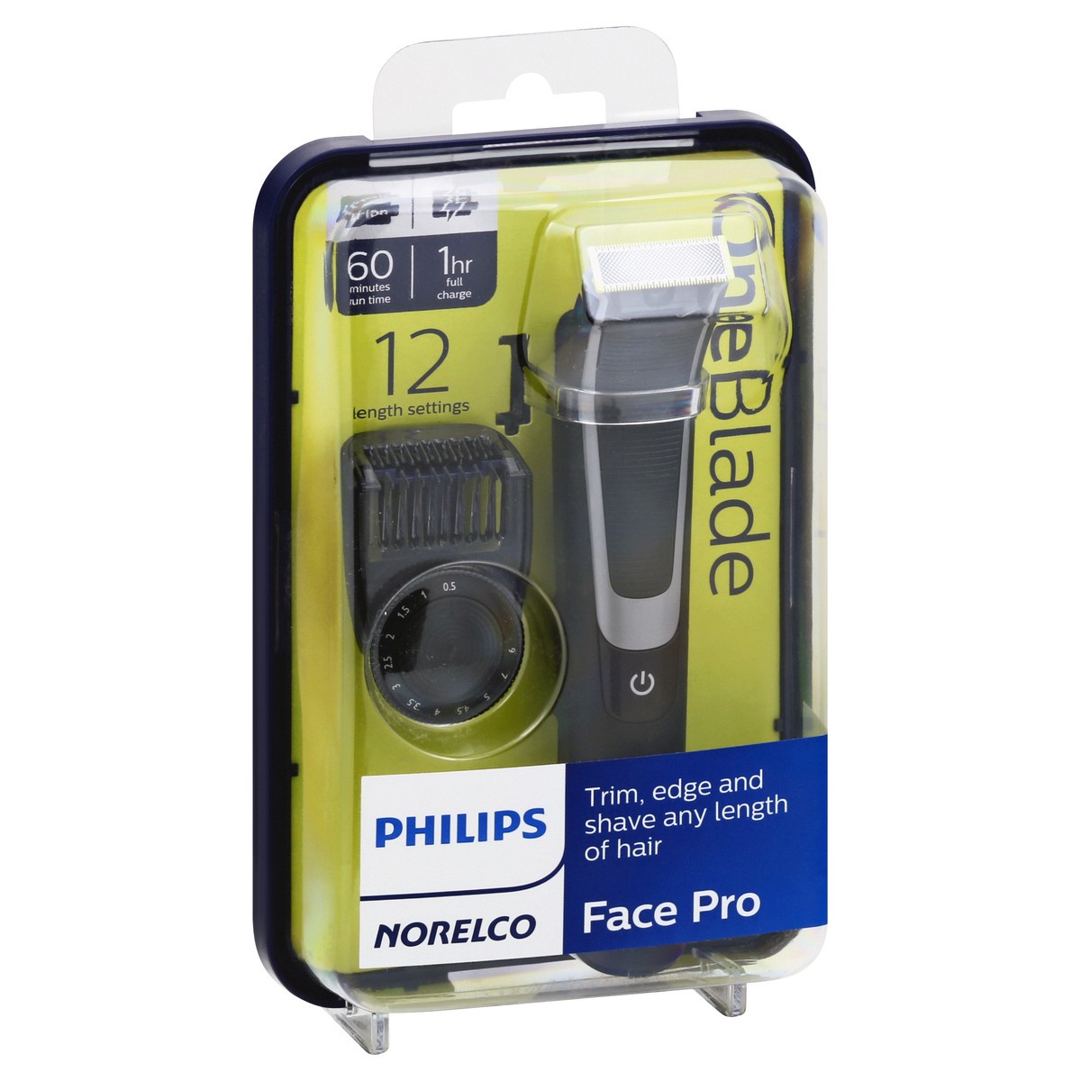 slide 3 of 9, Philips Norelco OneBlade Face Pro Razor 1 ea, 1 ct