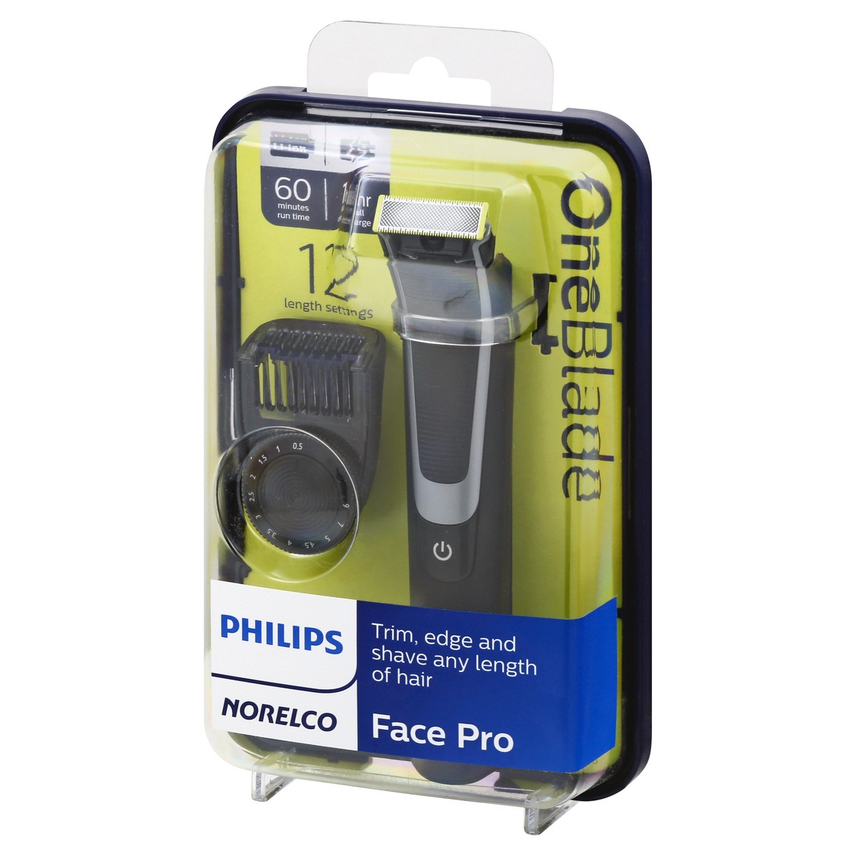 slide 6 of 9, Philips Norelco OneBlade Face Pro Razor 1 ea, 1 ct